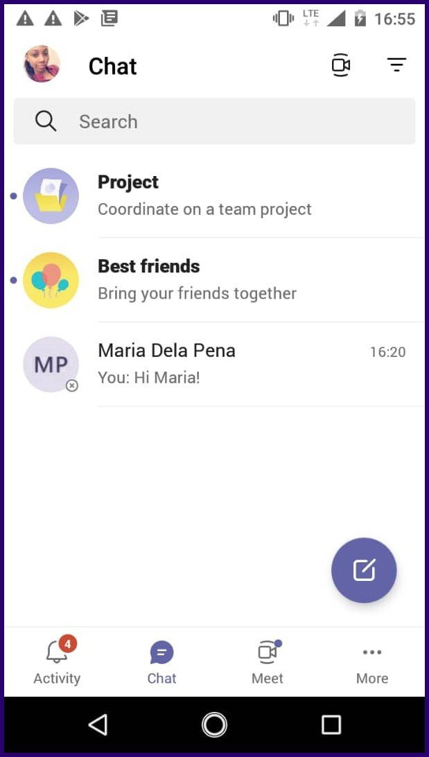 How to block a contact on microsoft teams step 19
