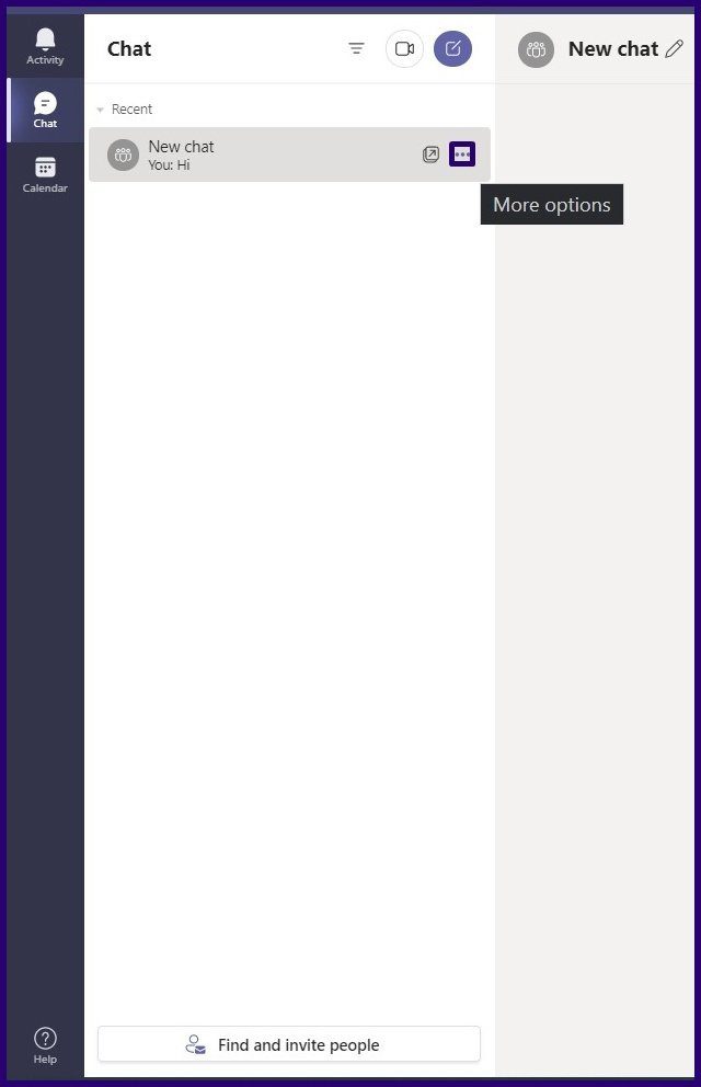 How to block a contact on microsoft teams step 3