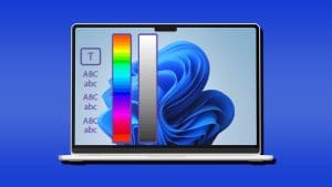 how to change font color on desktop icons windows 11