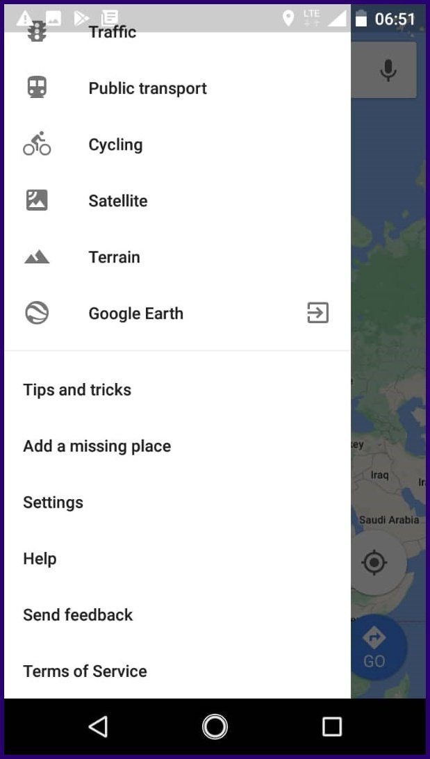 How to change the navigation voice on google maps android iphone step 1