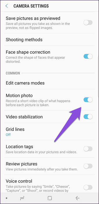 How To Convert Motion Photos To Gif In Samsung Galaxy Note 8 Note 9 And S9 6