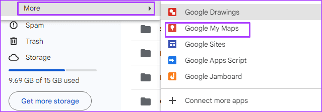 how to create and manage maps in Google Drive 3