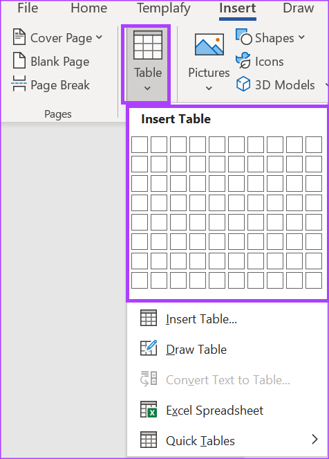 How To Create And Use Custom Table Templates In Microsoft Word Guidi