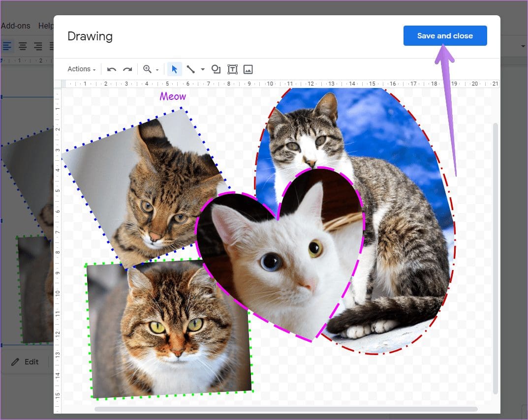 How to create collage in google docs 12