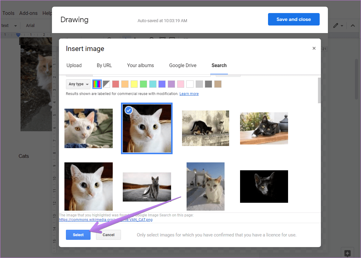 How to create collage in google docs 3