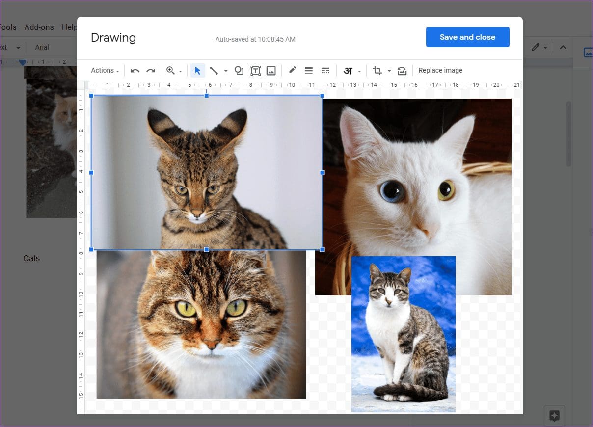 How to create collage in google docs 4