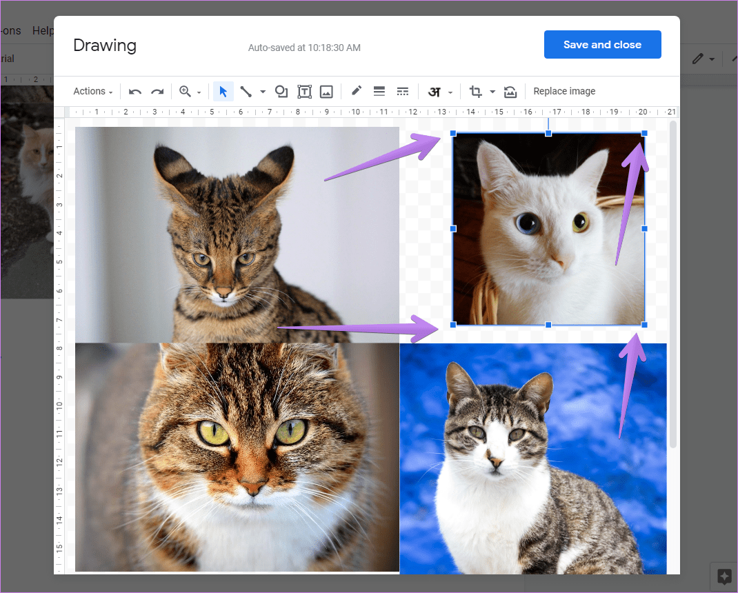 How to create collage in google docs 5