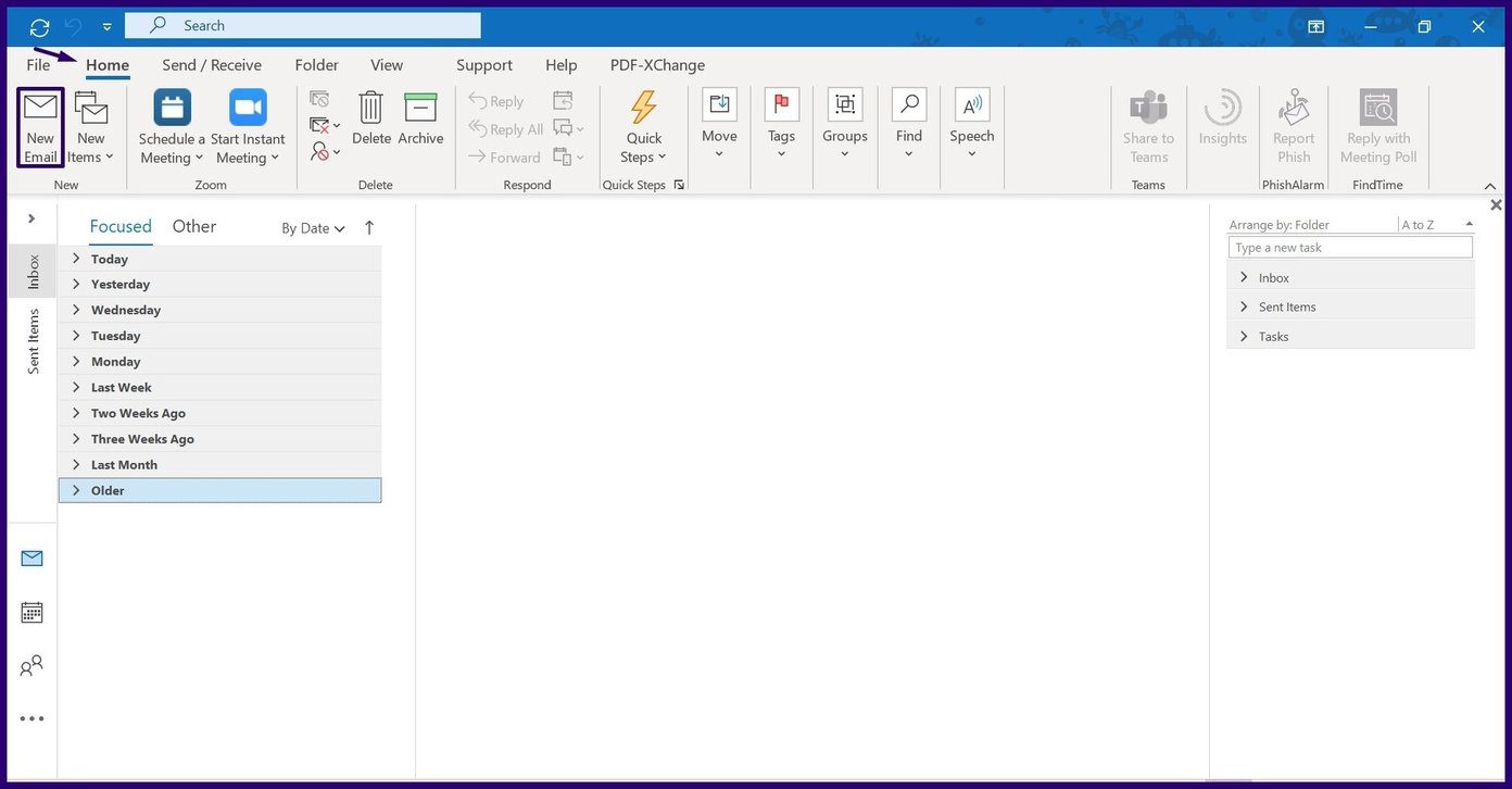 How to create poll using microsoft outlook voting button step 2