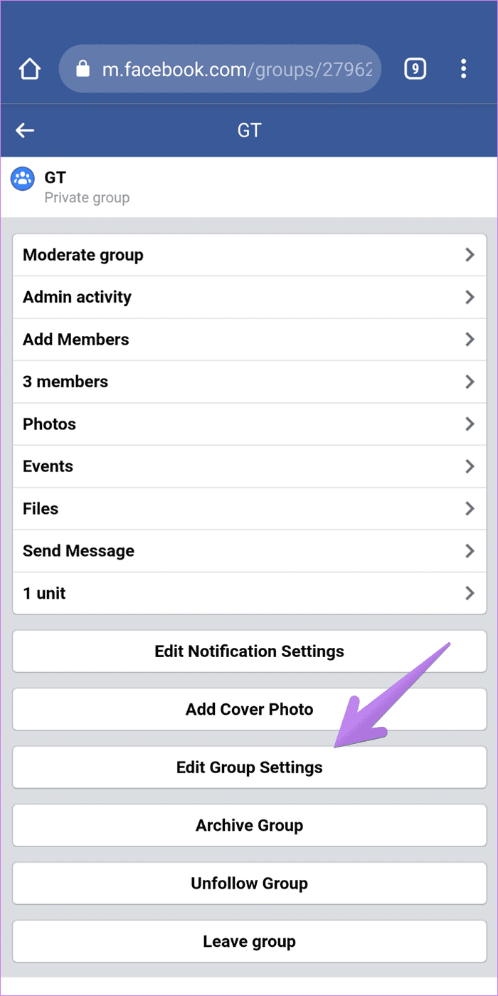 How to edit facebook group settings 14