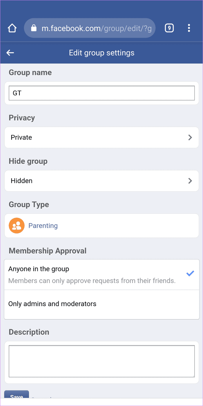How to edit facebook group settings 16