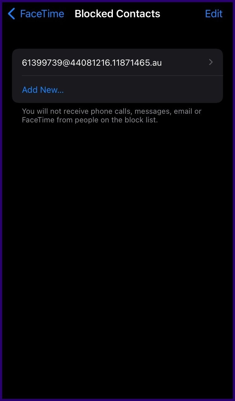 How to find blocked numbers and contacts on iphone step 8
