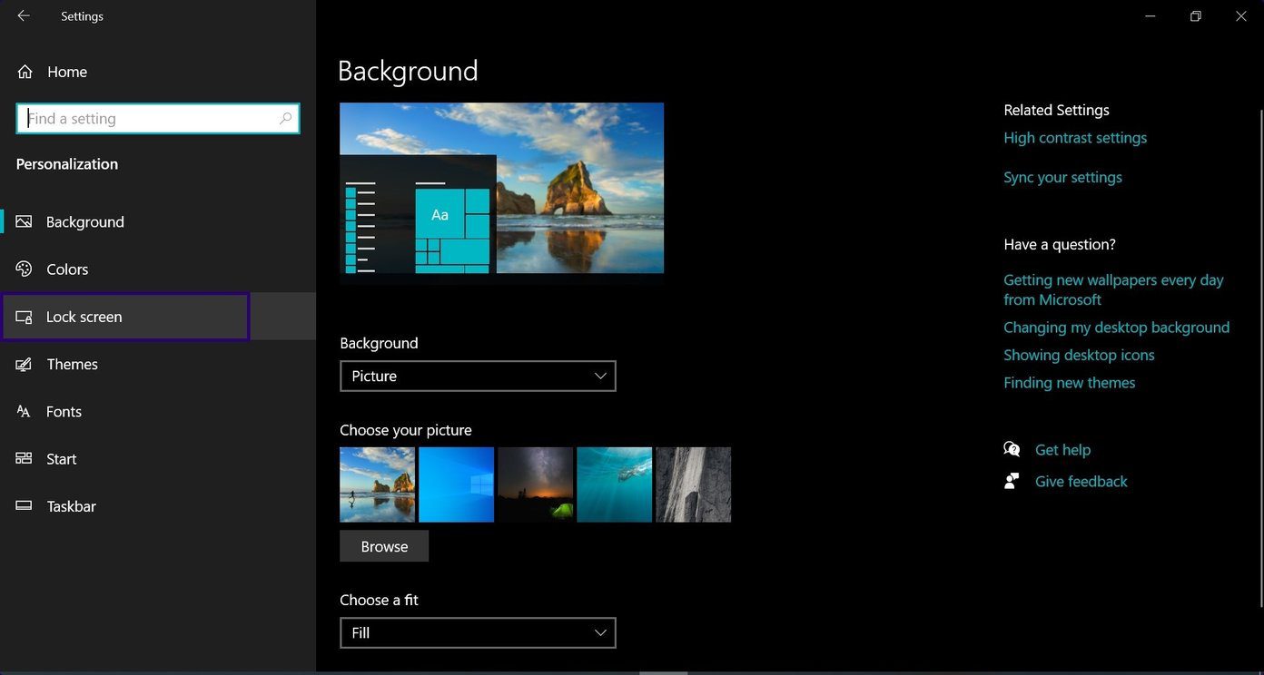 How to fix windows spotlight images not working step 9