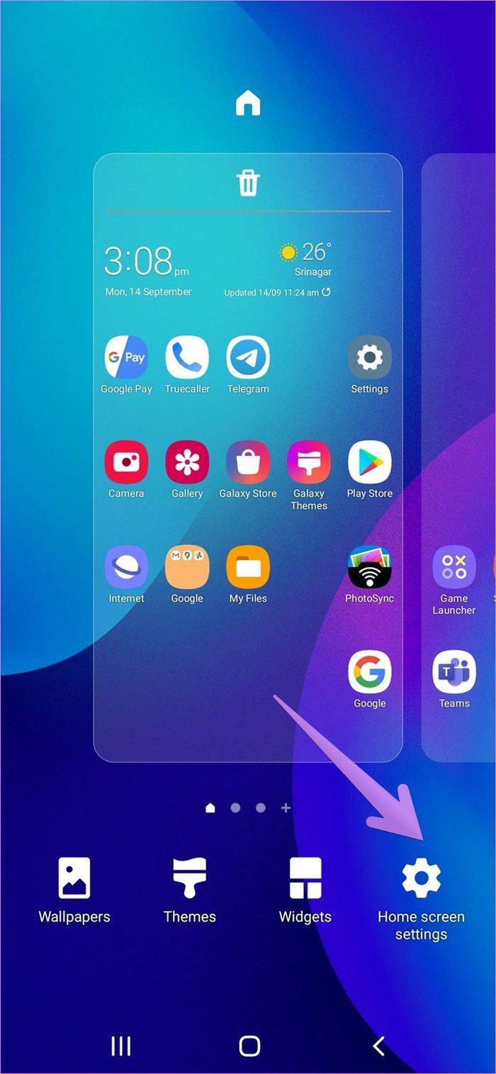 How to hide unhide apps samsung 2