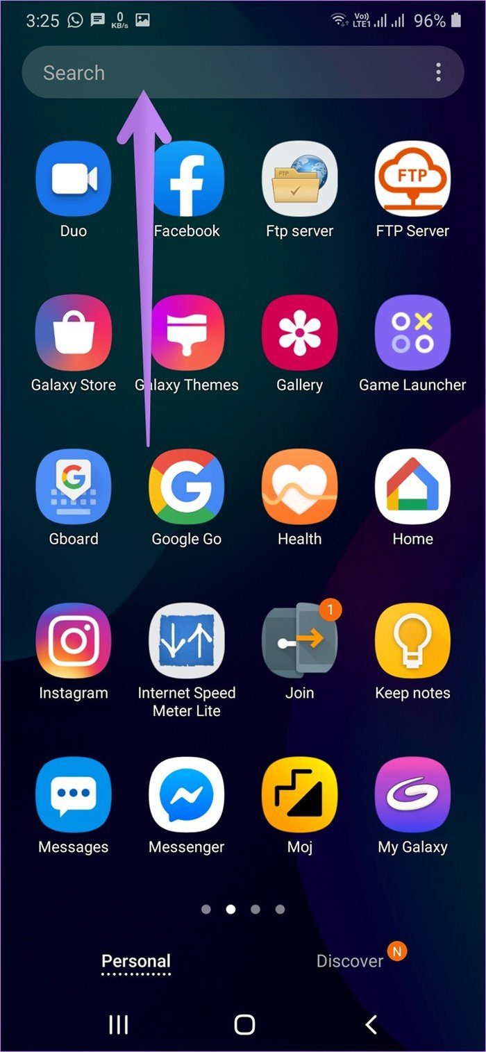 How to hide unhide apps samsung 6