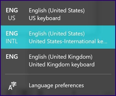 How to insert accents and symbols on windows 10 step 23