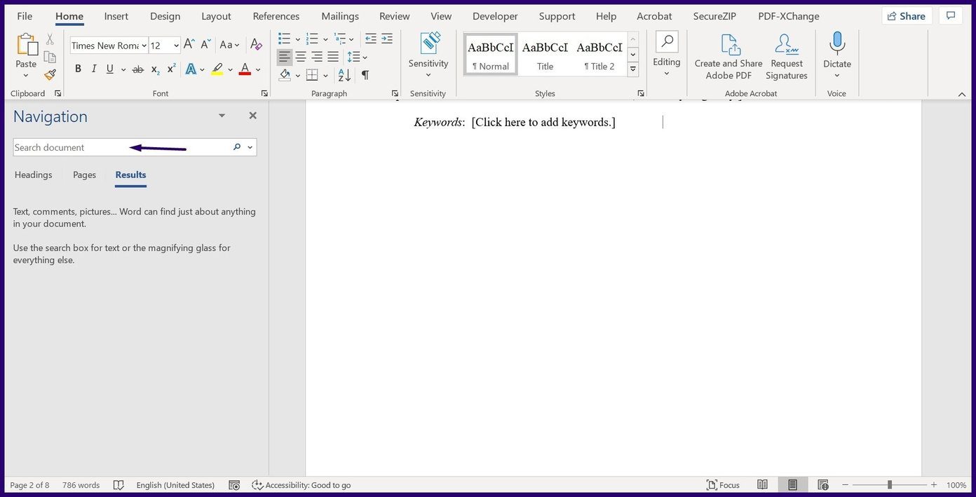 How to make use of find and replace on Microsoft Word step 3