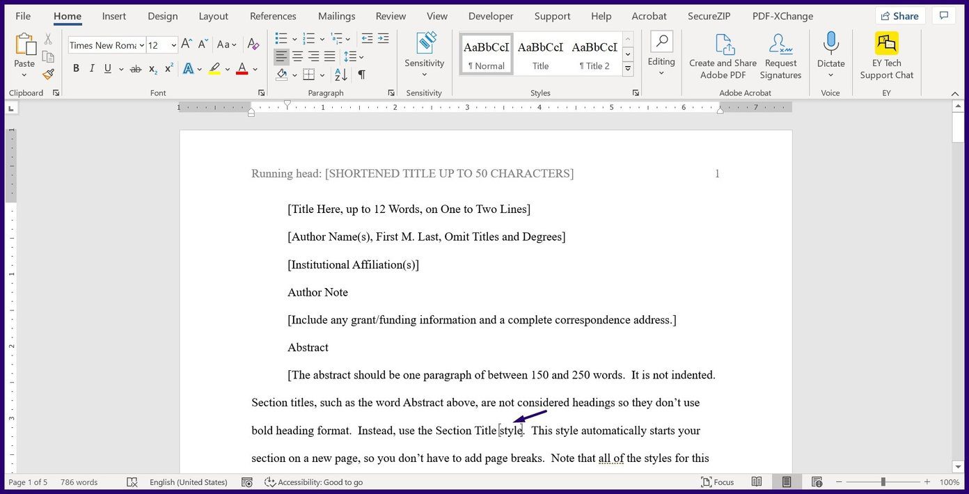 How to manage bookmarks on Microsoft Word step 7