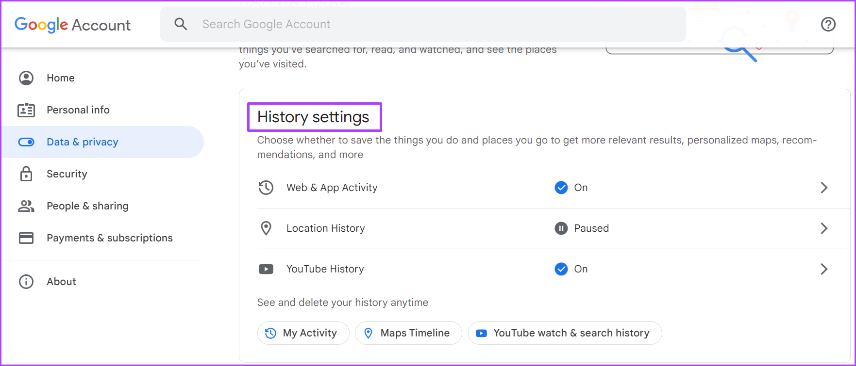 How to Manage the Location History on Your Google Account - 2