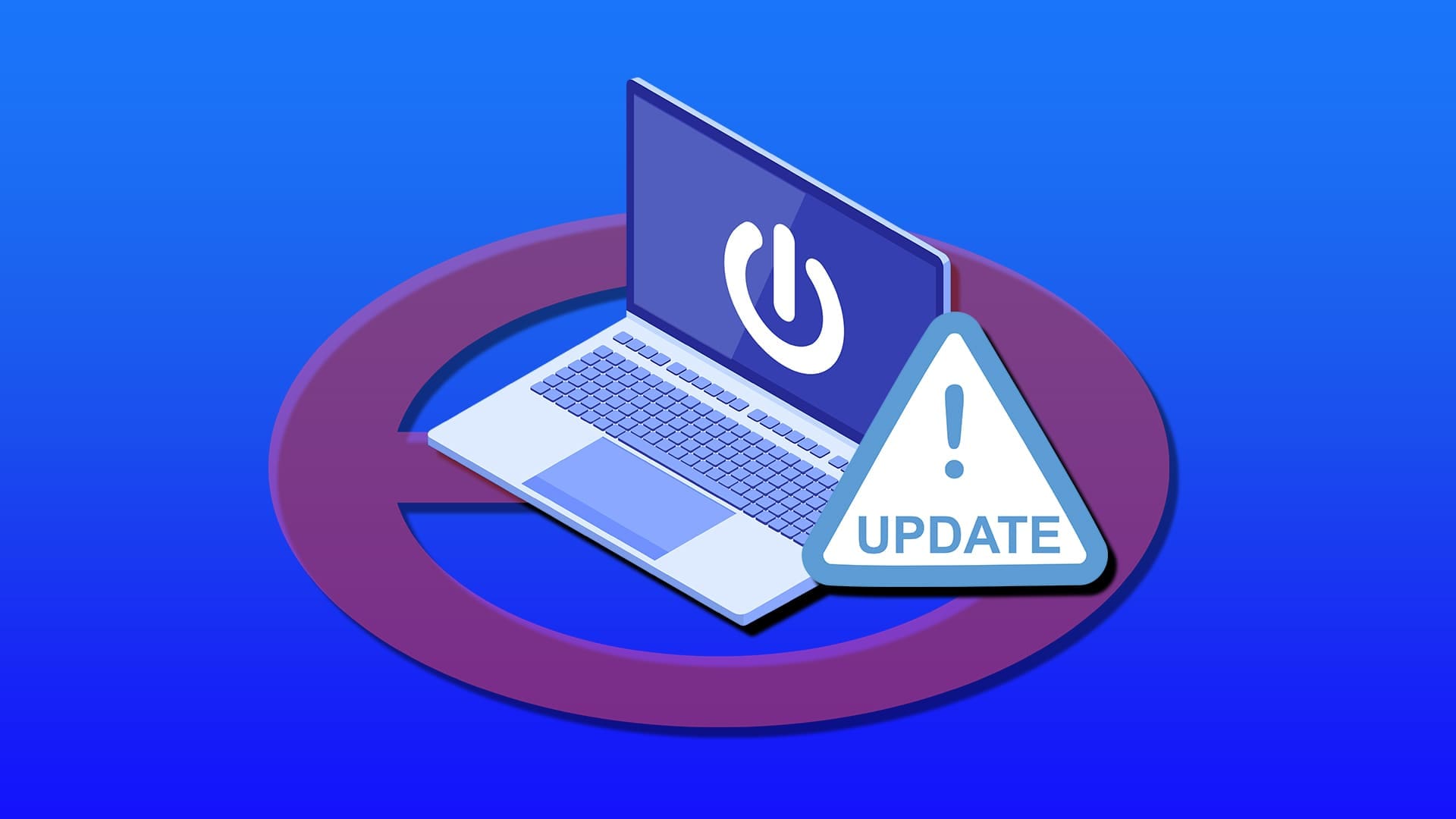 how to remove restart to update warning