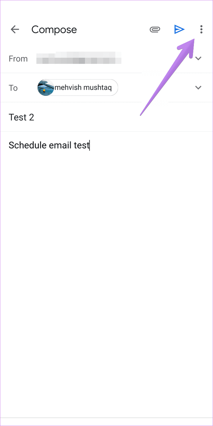 How to schedule email in gmail app and desktop 6