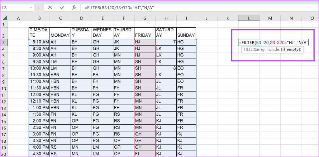 how to use filter sort data function in excel 5