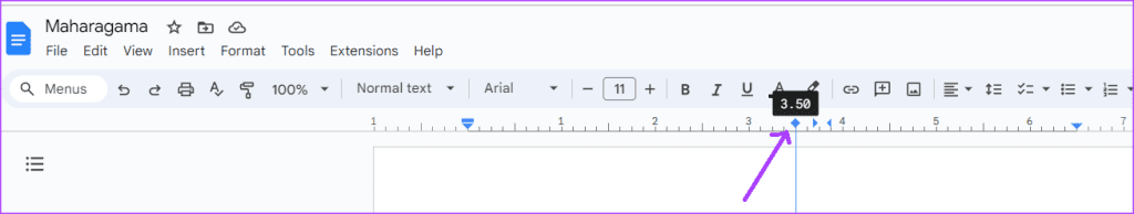 how to use indents tab stops in google docs 1