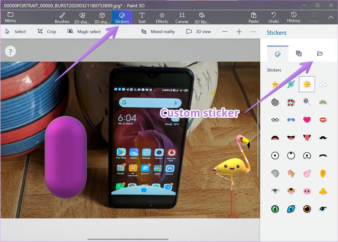 How to use paint 3d to edit photos 17