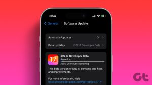 iOS 17 Developer Beta