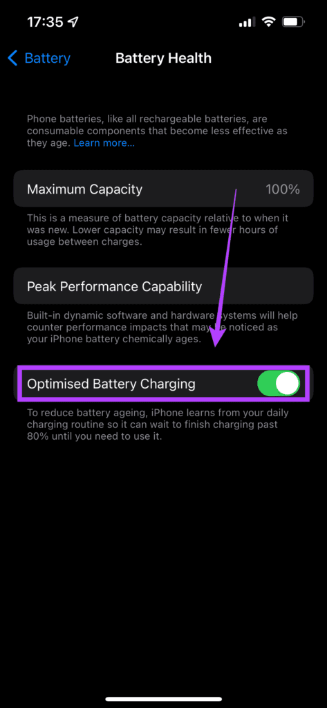 Optimized charging