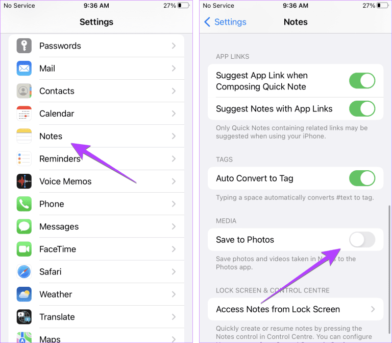 3 Ways to Send Scanned Documents From iPhone Notes - Guiding Tech