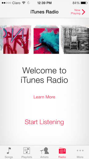 I Tunes Radio Welcome