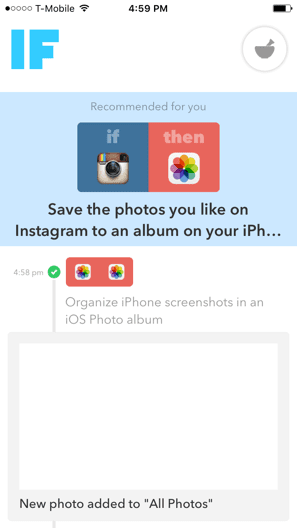 Ifttt Workflow Features Apps Automation Ios 4