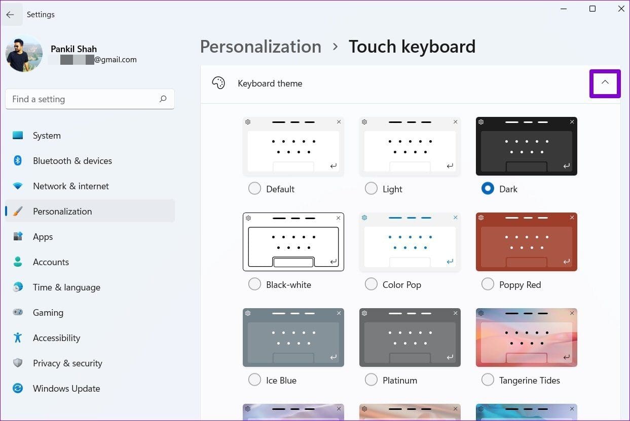 On Screen Keyboard Themes
