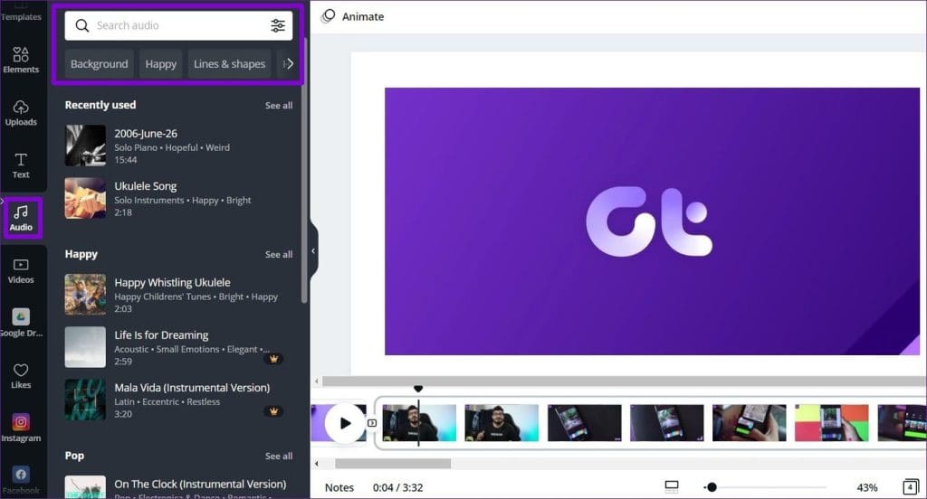 Add Background Music to Video