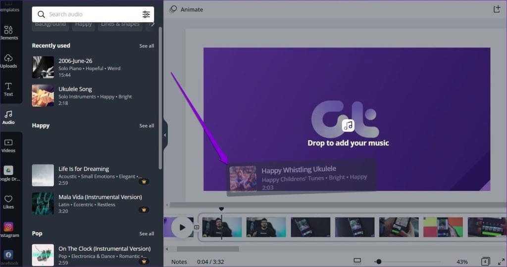 Add Audio to Video
