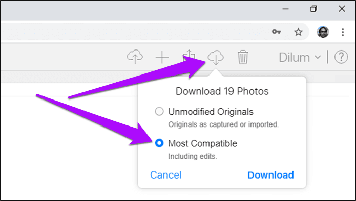 iCloud Automatic conversion using the Most Compatible feature - 6