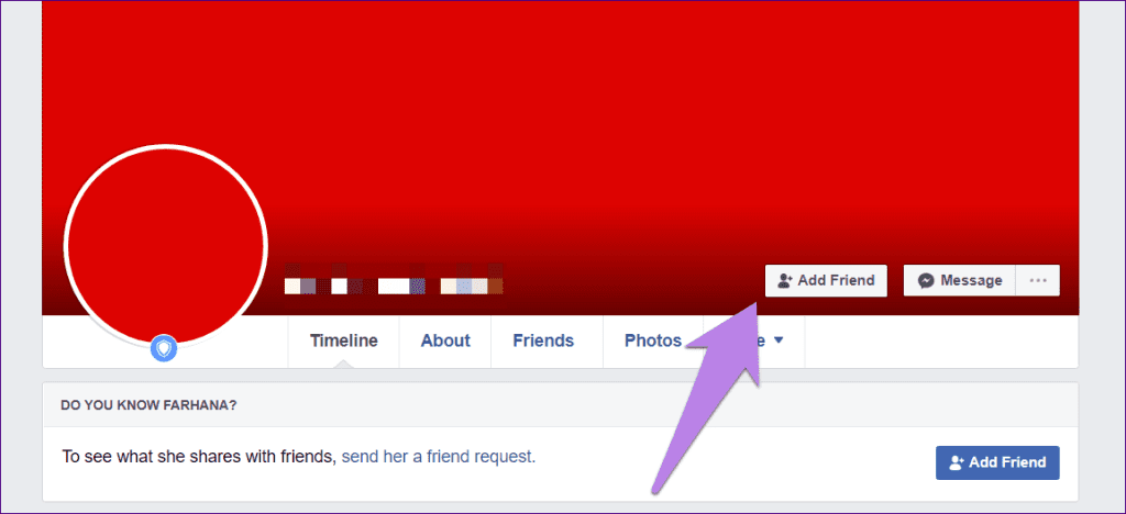 Add Friend on Facebook - 6