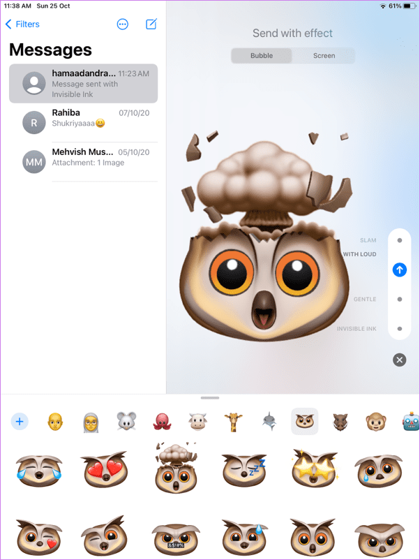 Imessage tips tricks like pew pew special effects 9