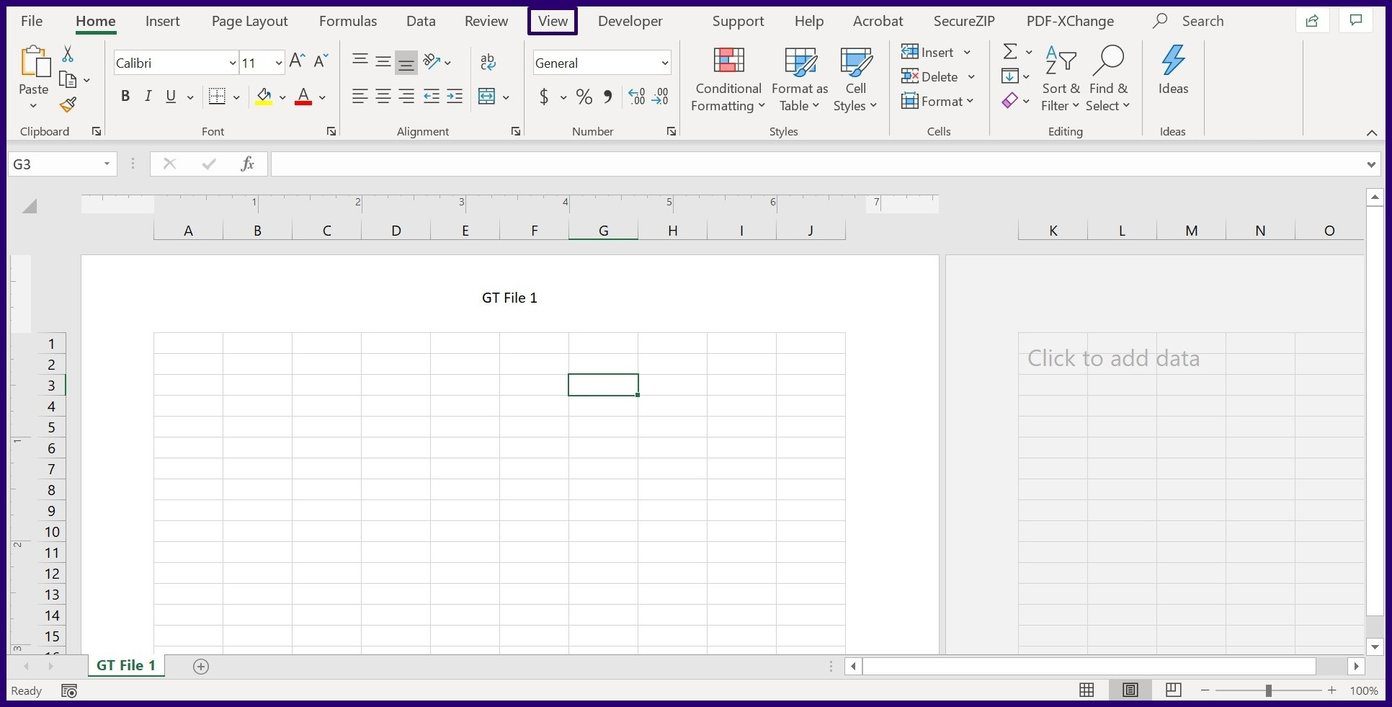 Insert headers and footers in excel step 8