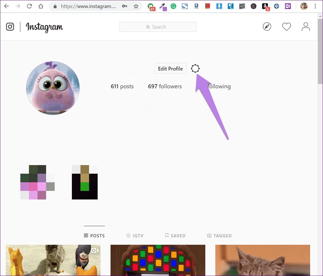 Chat on instagram on pc