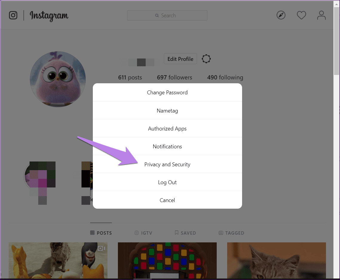 How to chat on instagram pc