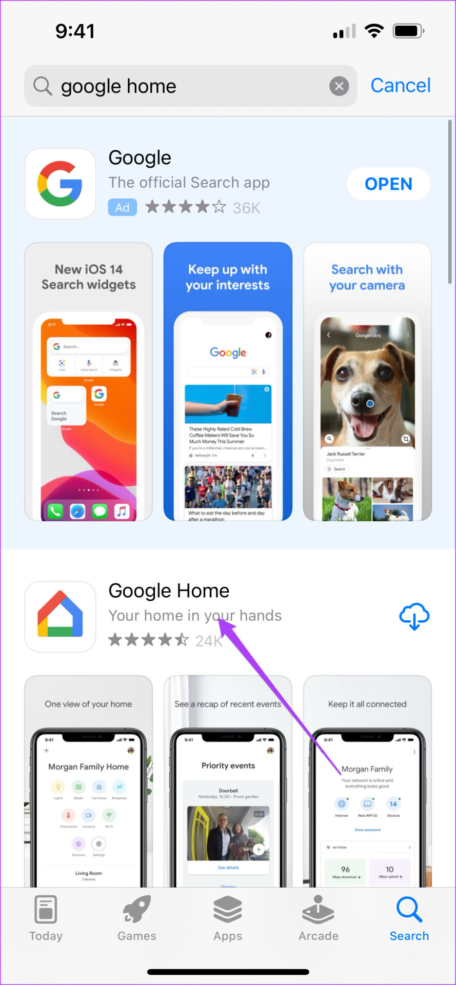 install google home app iphone