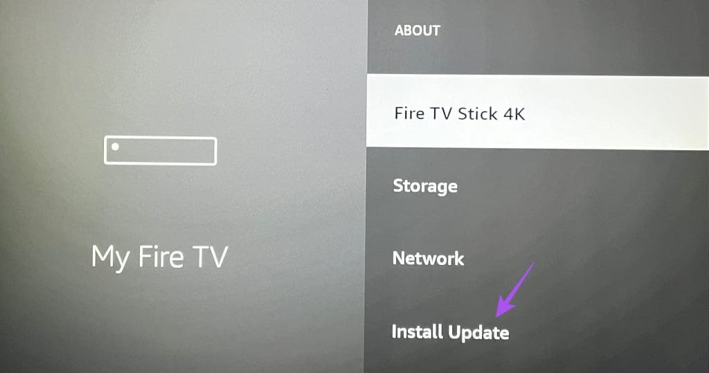 install update fire tv 4k