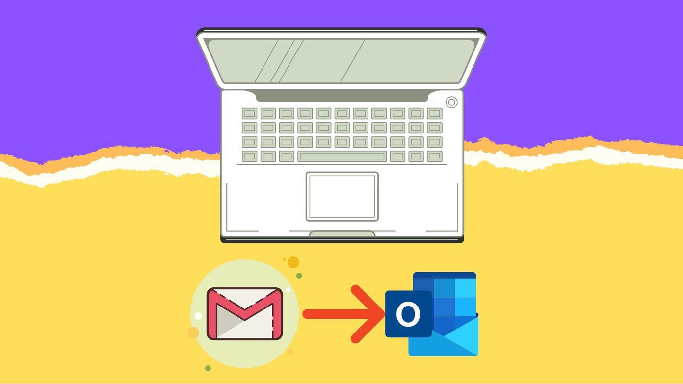 Integrate gmail with outlook