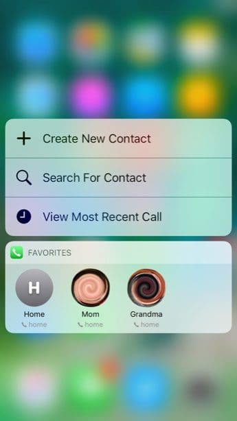Ios 10 3D Touch App Widgets Flashlight Timer Notifications 2