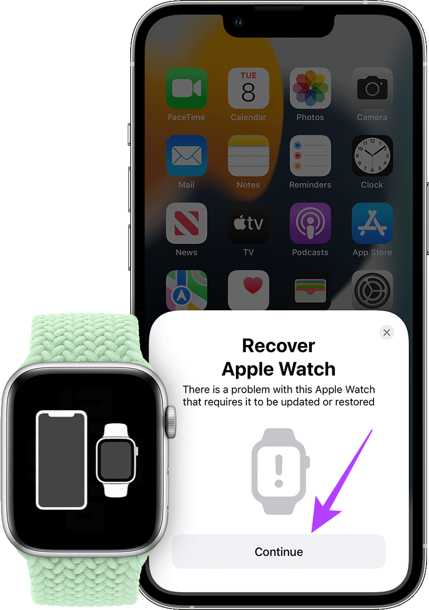 recover Apple Watch