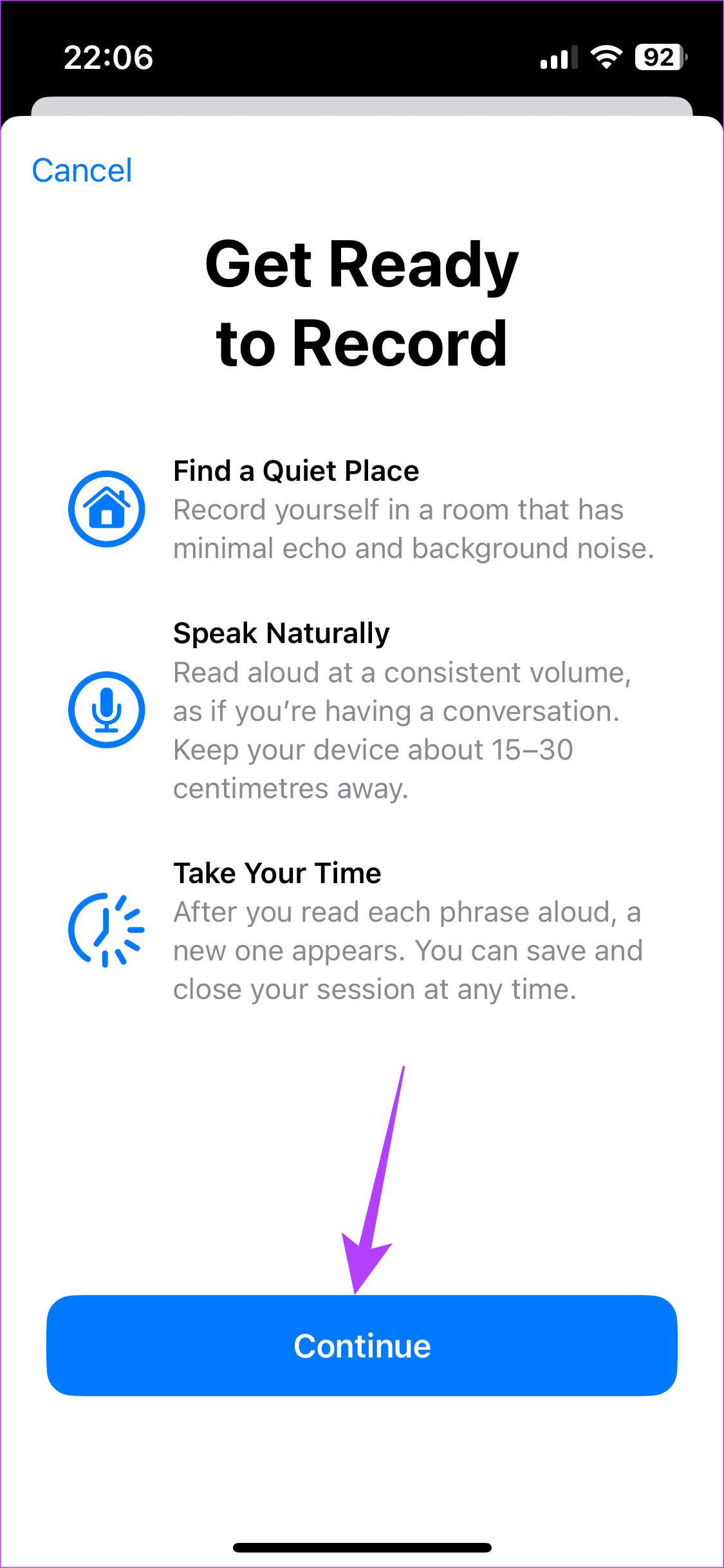 ios17 personal voice 5