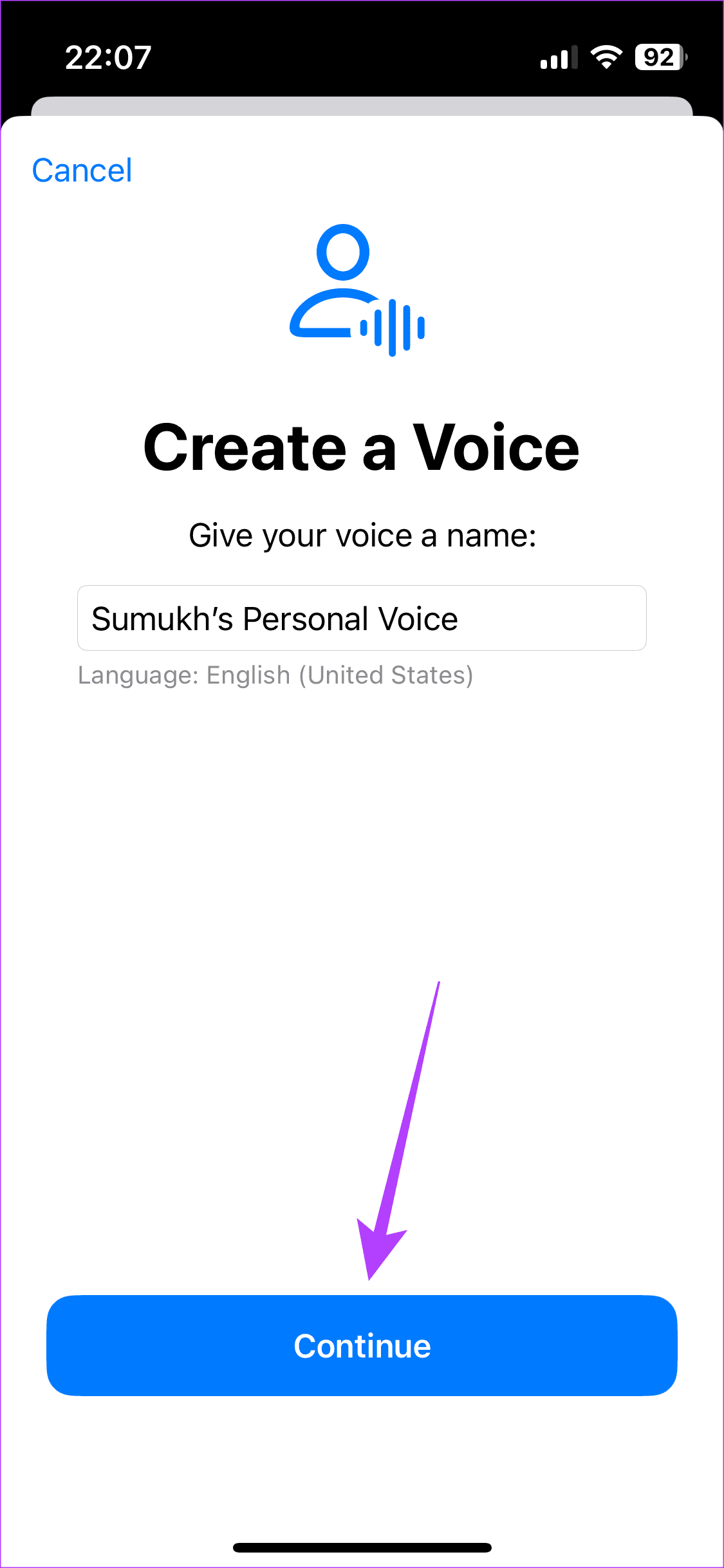 ios17 personal voice 6
