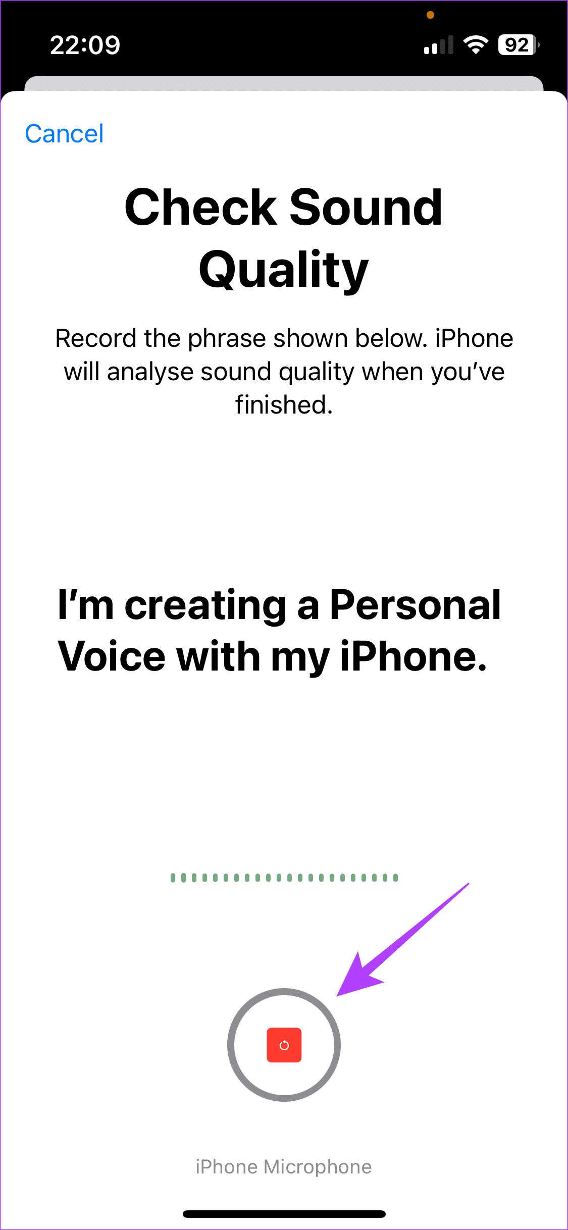 ios17 personal voice 7
