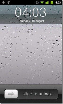 I Phone Lock Screen